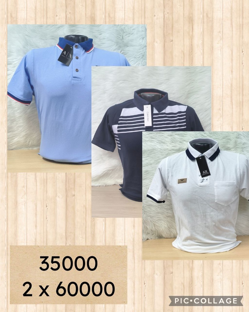 Camisetas tipo polo de hombre